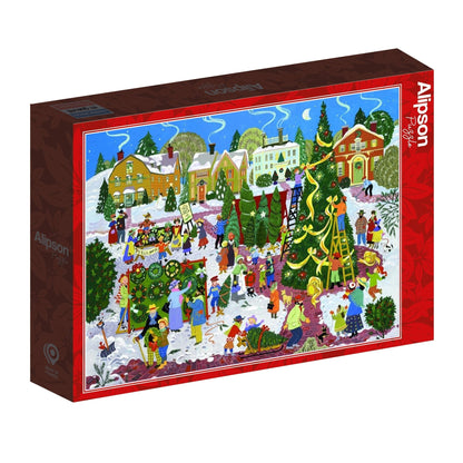 Karácsonyfa fesztivál Alipson 1000 darabos kirakó puzzle (AL - 50118 3770001501185) - puzzlegarden