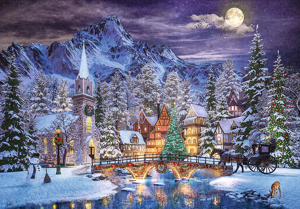 Karácsonyi Hangulat Trefl 1000 darabos kirakó puzzle (TR-10629) - puzzlegarden