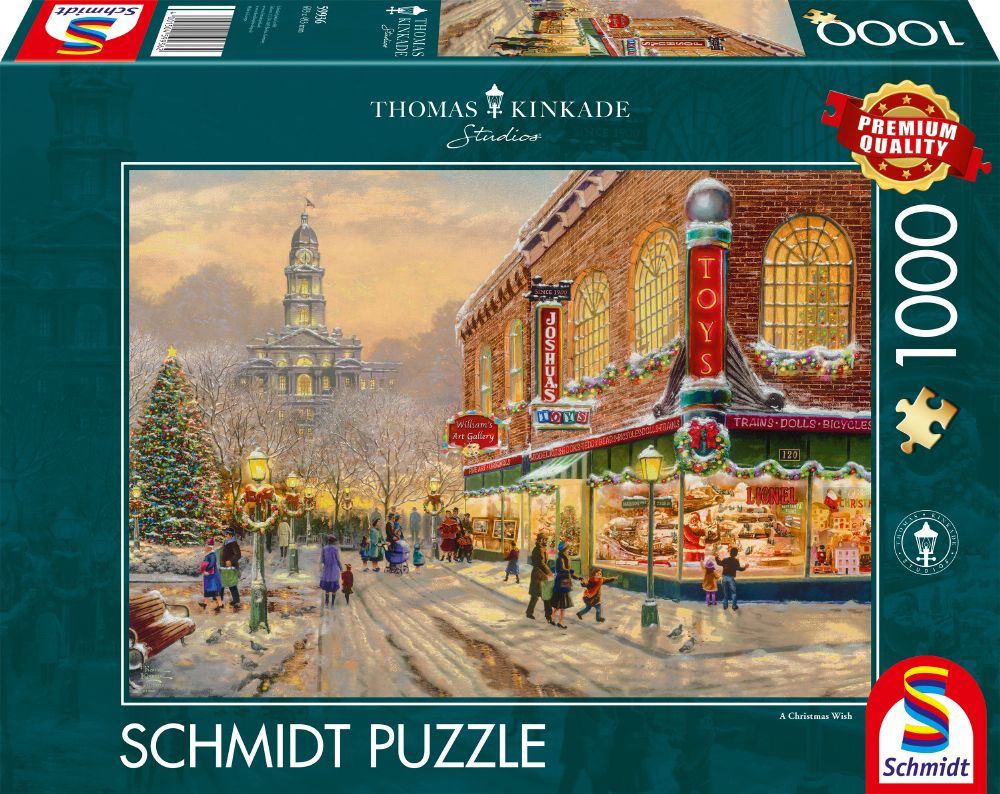 Karácsonyi kívánság Schmidt 1000 darabos kirakó puzzle (SCH-59936 4001504599362) - puzzlegarden