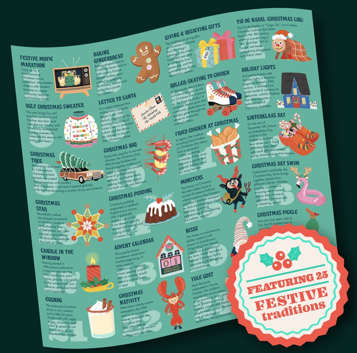 Karácsonyi visszaszámlálás - díszdobozban Ridley's games 1000 darabos kirakó puzzle (GA-9781797238791) - puzzlegarden