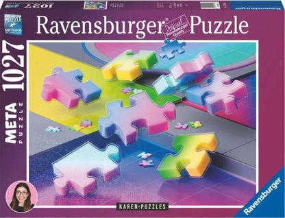 Karen Puzzles Collection - Meta Puzzle - Gradient Cascade Ravensburger 1000 darabos kirakó puzzle (RA-17498 4005556174980) - puzzlegarden