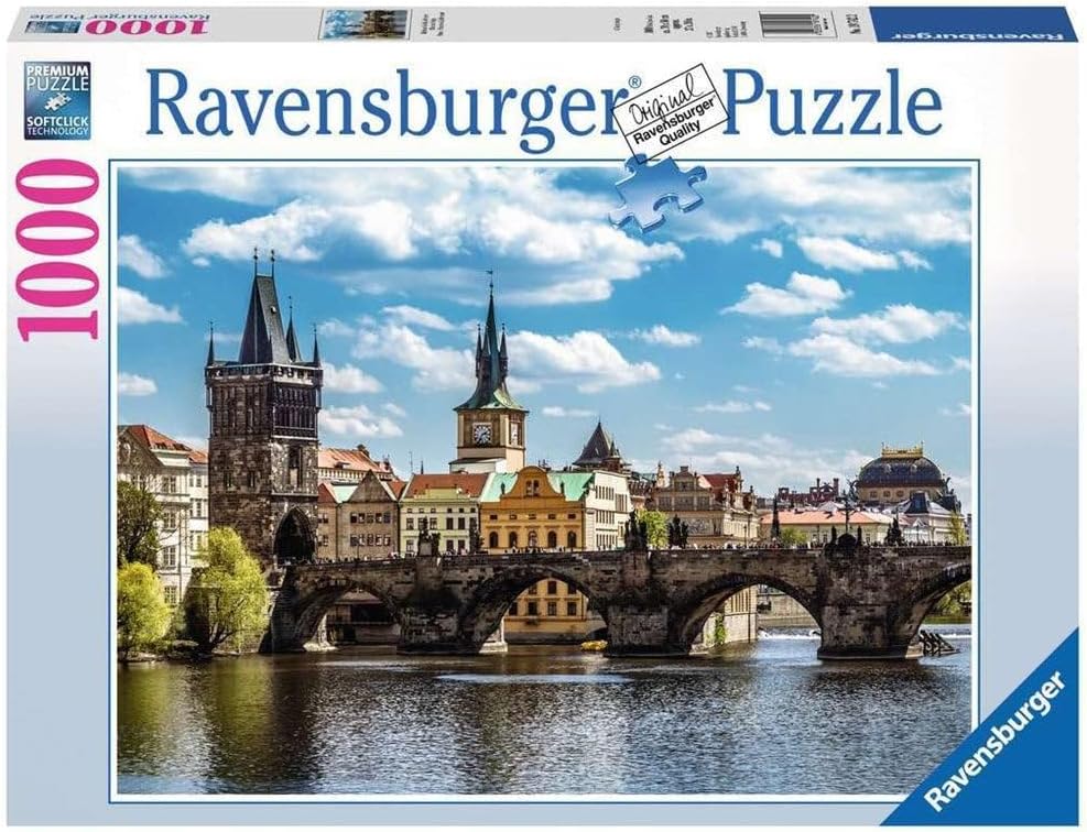 Károly híd, Prága Ravensburger 1000 darabos kirakó puzzle (RA-19742 4005556197422) - puzzlegarden