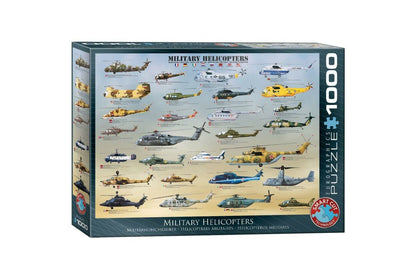 Katonai Helikopterek EuroGraphics 1000 darabos kirakó puzzle (EUR-6000-0088 628136600880) - puzzlegarden