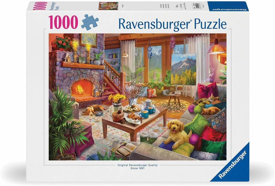 Kényelmes Kunyhó Ravensburger 1000 darabos kirakó puzzle (RA - 12000293 4005555002932) - puzzlegarden