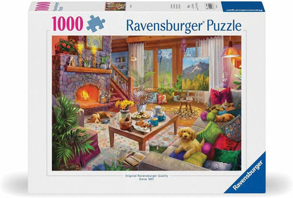 Kényelmes Kunyhó Ravensburger 1000 darabos kirakó puzzle (RA - 12000293 4005555002932) - puzzlegarden