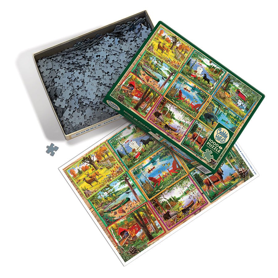 Képeslapok a folyópartról Cobble Hill 1000 darabos kirakó puzzle (CH-40231 625012402316) - puzzlegarden