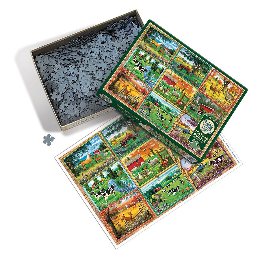 Képeslapok a Tanyáról Cobble Hill 1000 darabos kirakó puzzle (CH-40014 625012400145) - puzzlegarden