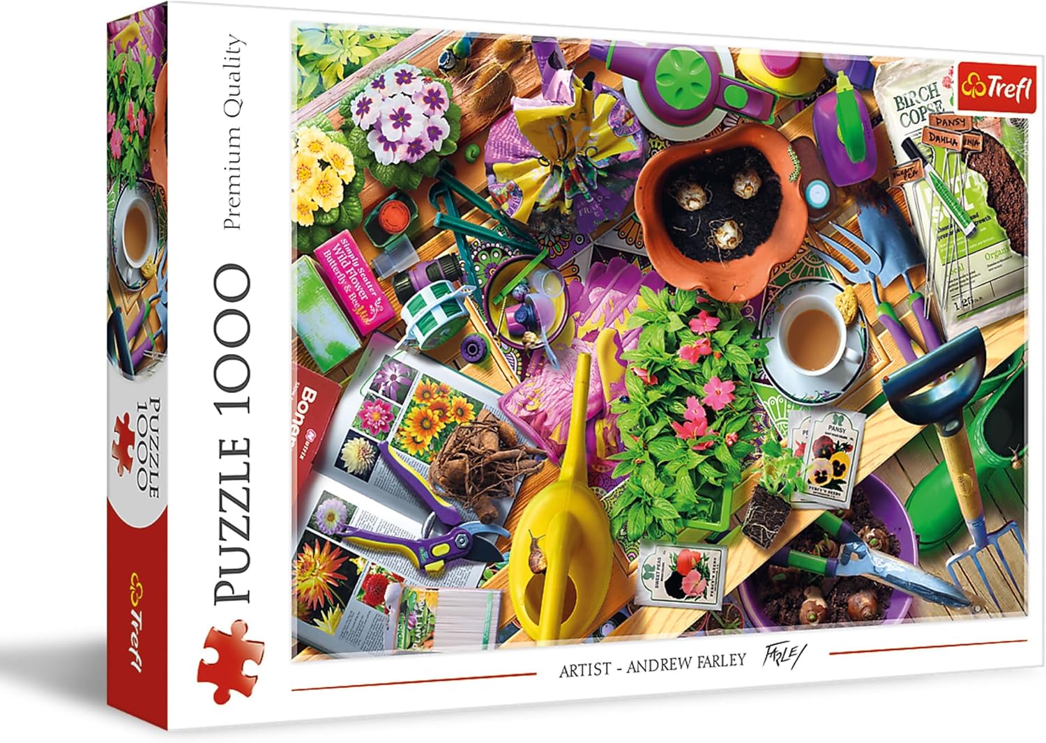 Kert rendbetétele Trefl 1000 darabos kirakó puzzle (TR - 10927 5900511109276) - puzzlegarden