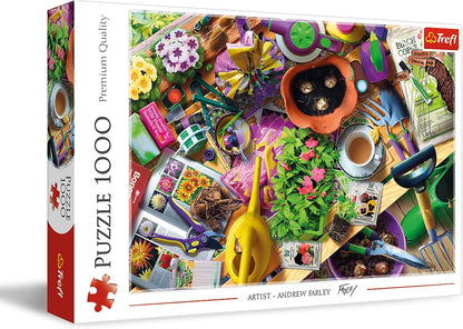 Kert rendbetétele Trefl 1000 darabos kirakó puzzle (TR - 10927 5900511109276) - puzzlegarden