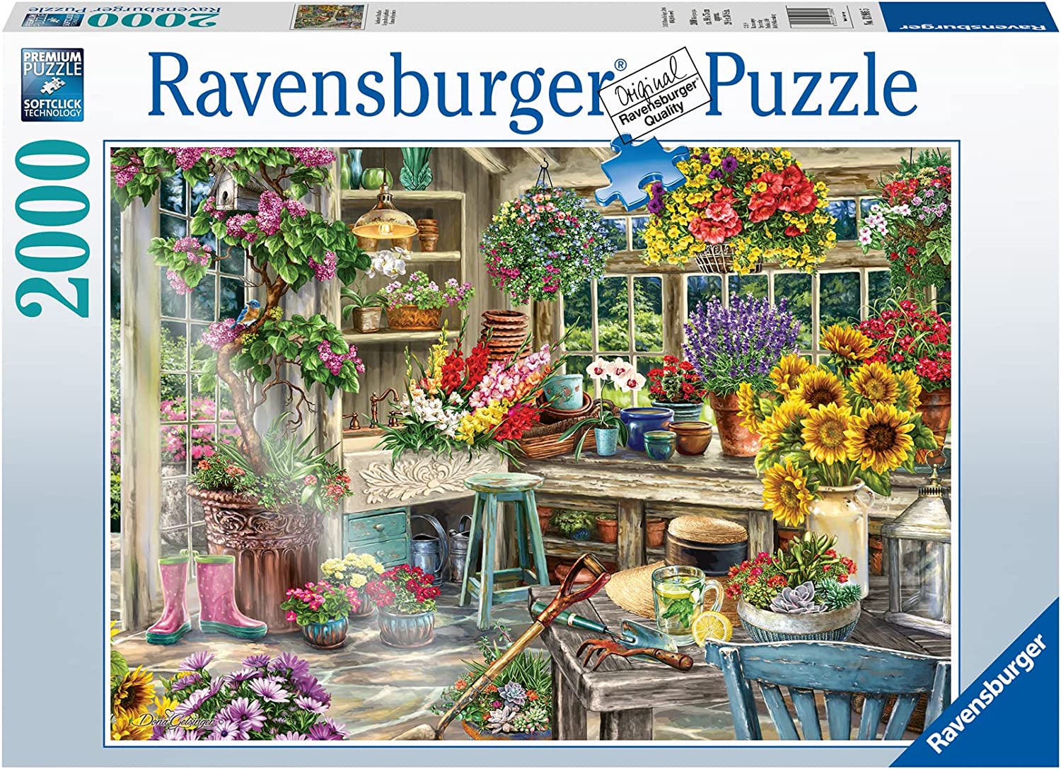 Kertészkedés Ravensburger 2000 darabos kirakó puzzle (RA-13996 4005556139965) - puzzlegarden