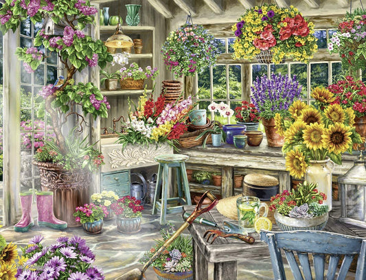 Kertészkedés Ravensburger 2000 darabos kirakó puzzle (RA-13996 4005556139965) - puzzlegarden