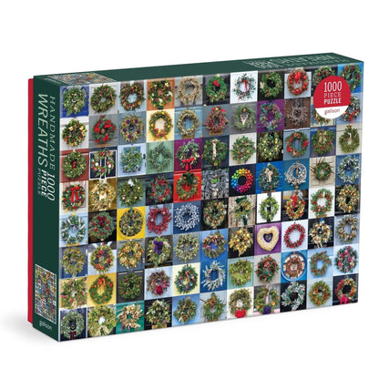 Kézzel készített koszorúk Galison 1000 darabos kirakó puzzle (GA-9780735377639) - puzzlegarden