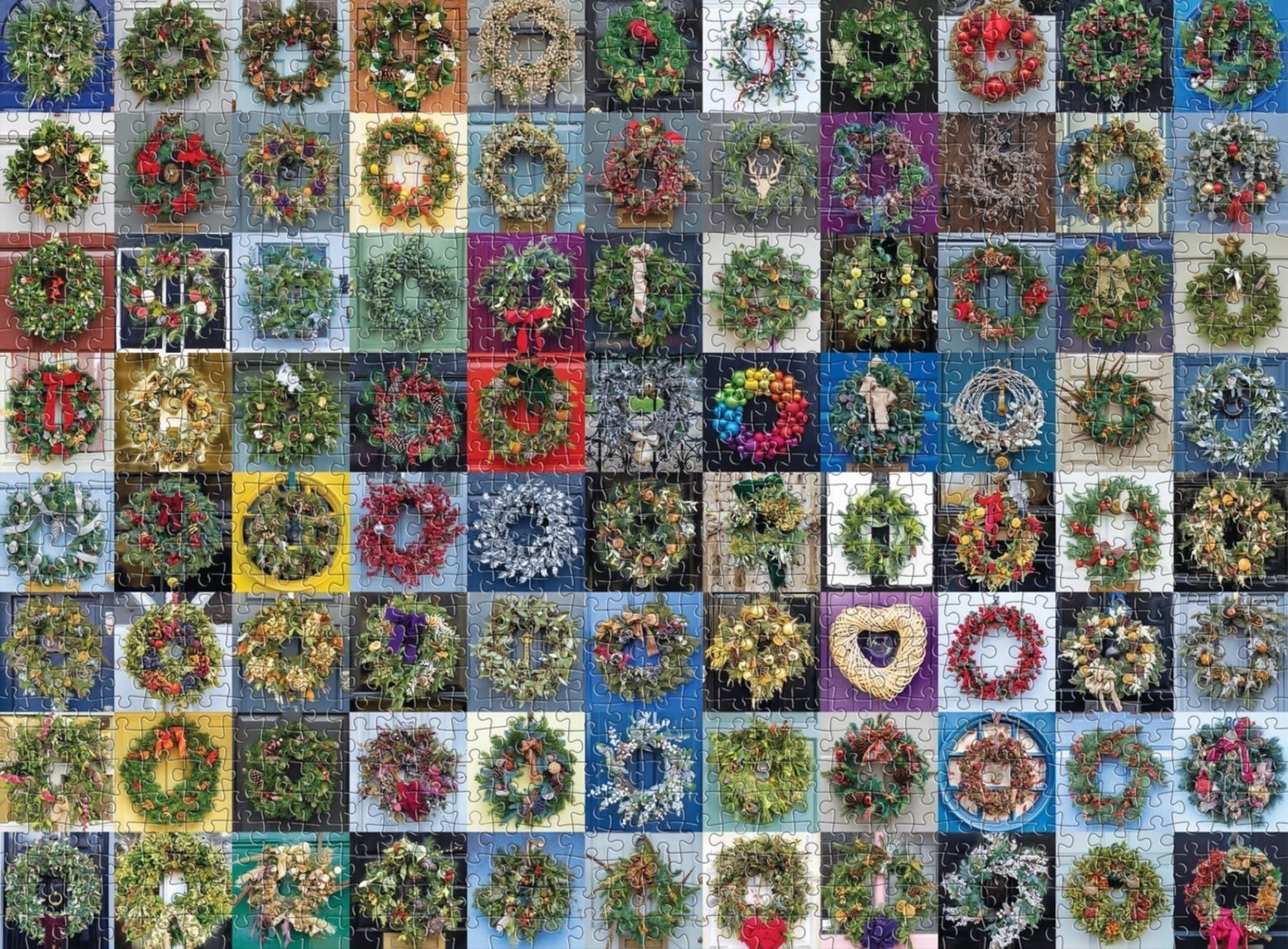 Kézzel készített koszorúk Galison 1000 darabos kirakó puzzle (GA-9780735377639) - puzzlegarden