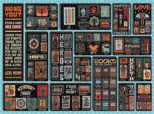 Ki vagy te? Galison 1000 darabos kirakó puzzle (GA-9780735370487) - puzzlegarden