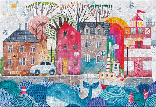 Kikötő Interdruk 250 darabos kirakó puzzle (ID-PUZ250KM) - puzzlegarden