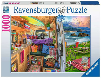 Kilátás a Lakóautóból Ravensburger 1000 darabos kirakó puzzle (RA-16457 4005556164578) - puzzlegarden