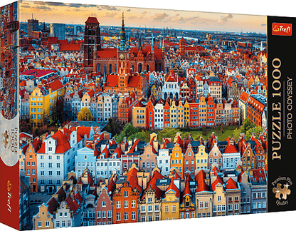 Kilátás Gdańskra, Lengyelország Trefl 1000 darabos kirakó puzzle (TR - 10856 5900511108569) - puzzlegarden