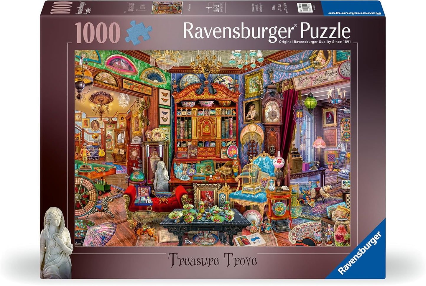 Kincseskamra Ravensburger 1000 darabos kirakó puzzle (RA - 12000105) - puzzlegarden