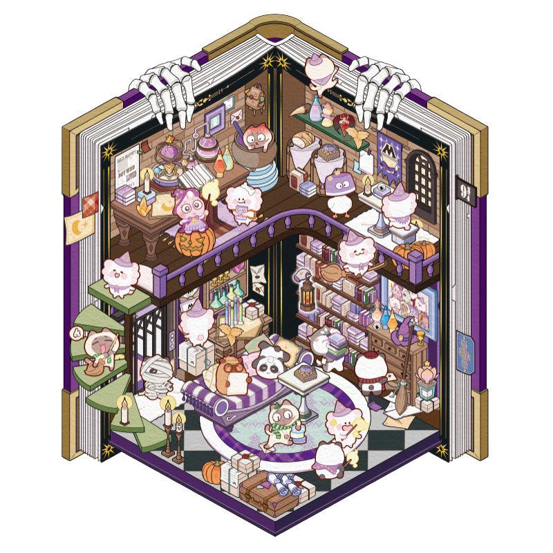 Kincseskönyv - matricajelenet Simno 1 darabos kirakó puzzle (SN-6941776319832) - puzzlegarden