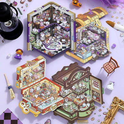 Kincseskönyv - matricajelenet Simno 1 darabos kirakó puzzle (SN-6941776319832) - puzzlegarden