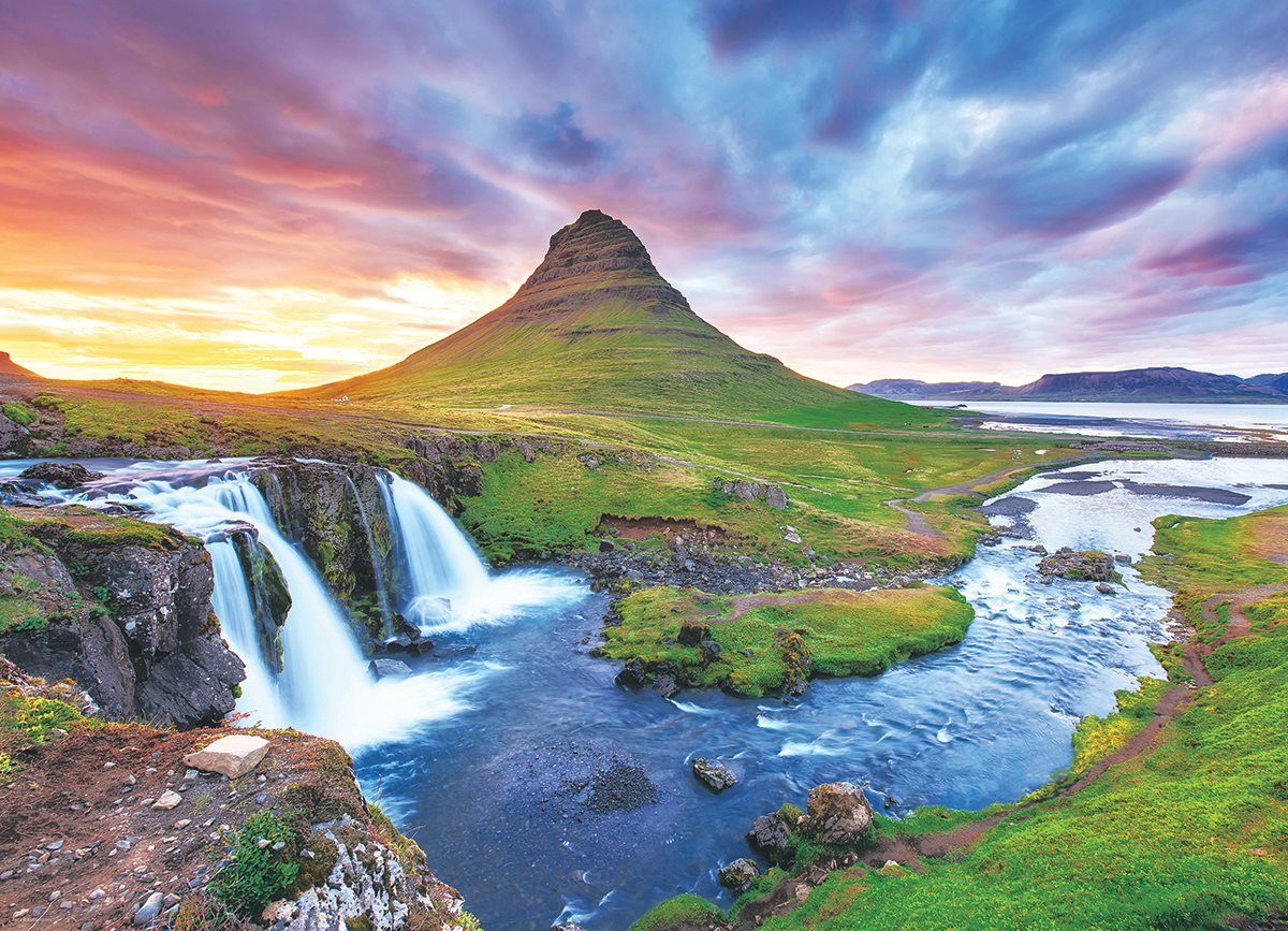 Kirkjufell, Izland EuroGraphics 1000 darabos kirakó puzzle (EUR-6000-5642 628136656429) - puzzlegarden