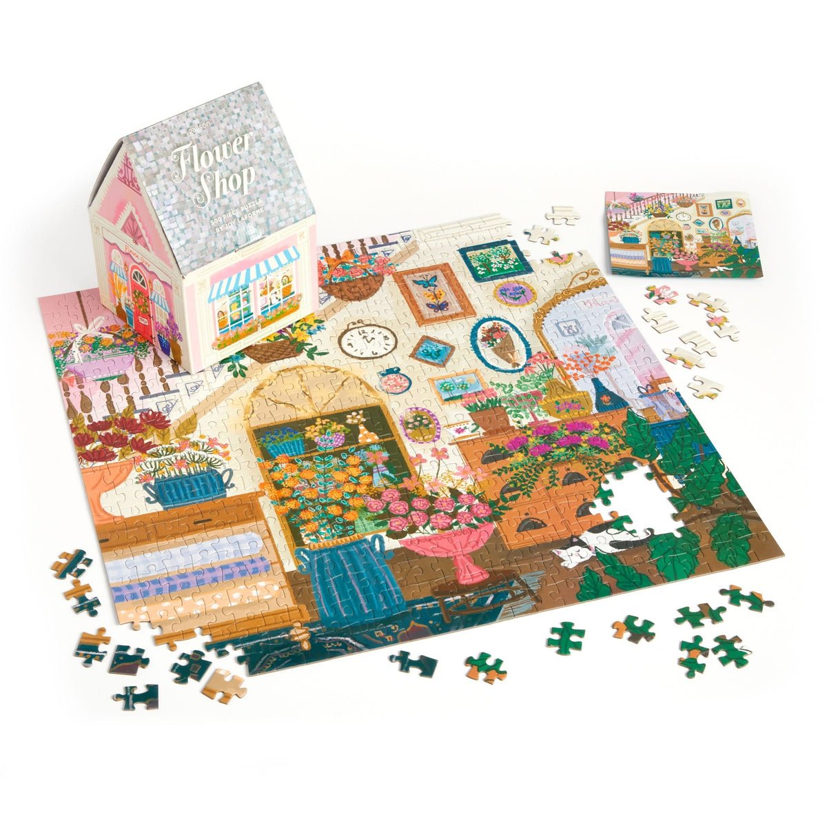 Kis virágbolt - díszdobozban Galison 500 darabos kirakó puzzle (GA-9780735381322 9780735381322) - puzzlegarden