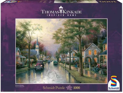 Kisvárosi reggel Schmidt 1000 darabos kirakó puzzle (SCH-58441 4001504584412) - puzzlegarden