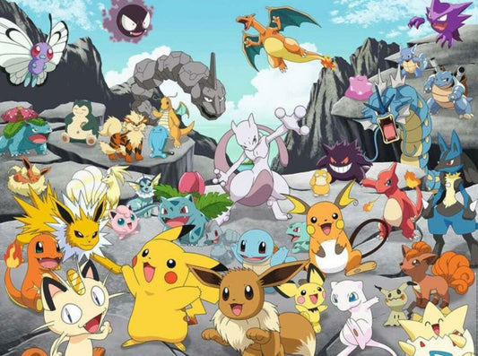 Klasszikus Pokémon Ravensburger 1500 darabos kirakó puzzle (RA - 16784) - puzzlegarden