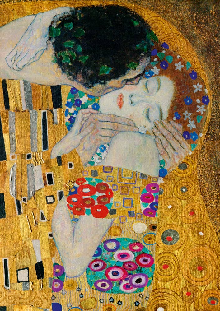 Klimt - A Csók, részlet Bluebird 1000 darabos kirakó puzzle (BB-60079 3663384600791) - puzzlegarden