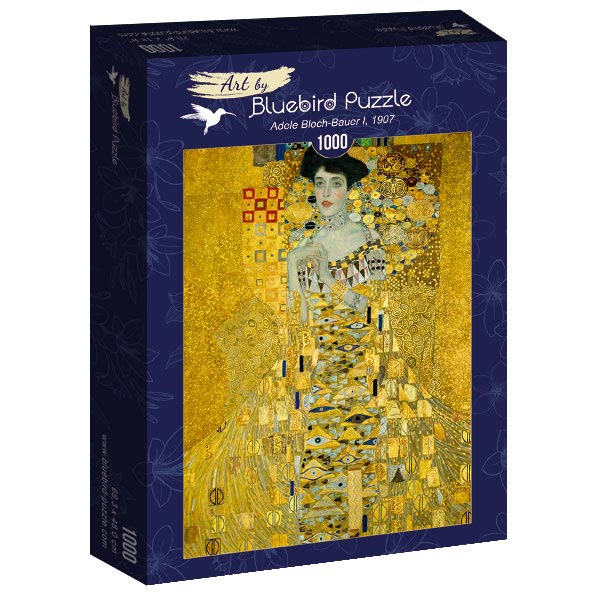 Klimt - Bloch-Bauer Adél portréja I. Bluebird 1000 darabos kirakó puzzle (BB-60019 3663384600197) - puzzlegarden