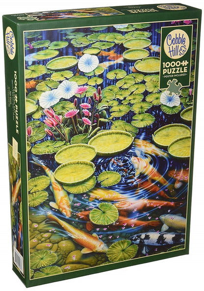 Koi Pond Cobble Hill 1000 darabos kirakó puzzle (CH-80087 625012800877) - puzzlegarden