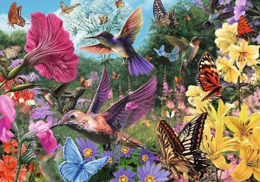 Kolibri kert Trefl 1000 darabos kirakó puzzle (TR - 10806) - puzzlegarden