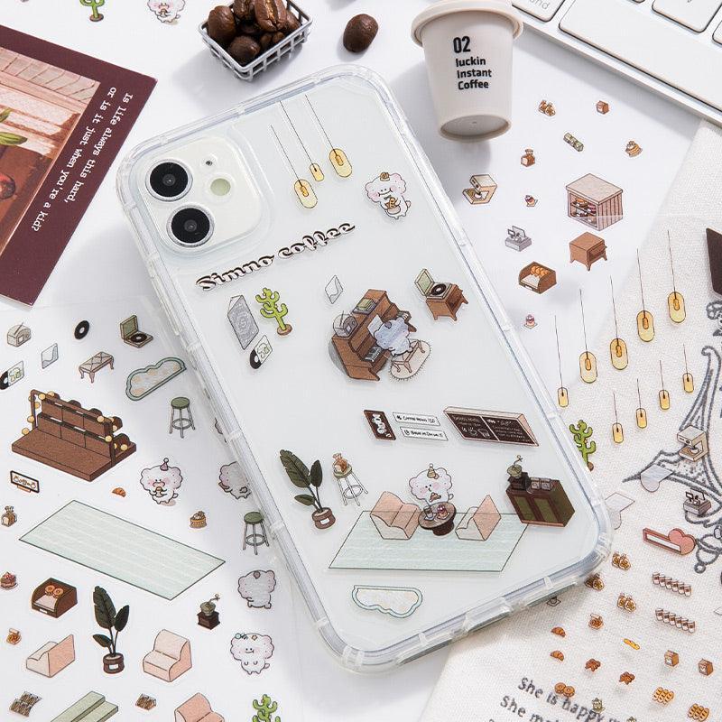 Könyvesbolt - matricajelenet Simno 1 darabos kirakó puzzle (SN-6941776312512) - puzzlegarden