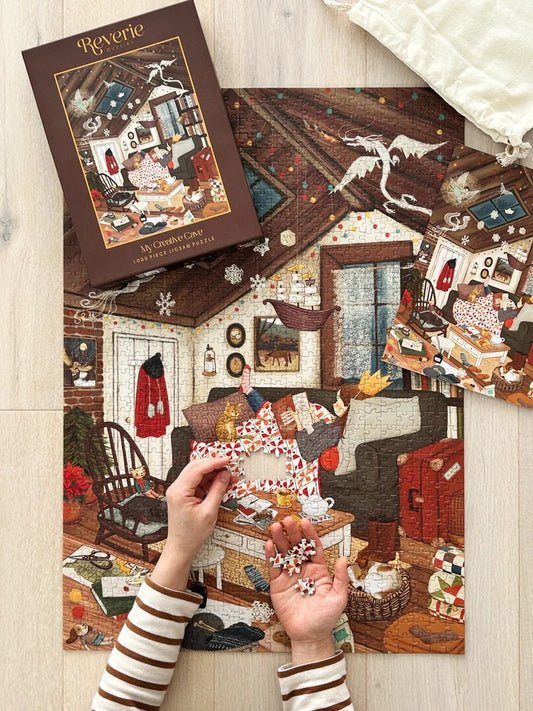 Kreatív kuckóm Reverie 1000 darabos kirakó puzzle (RE - MCC1000NS) - puzzlegarden