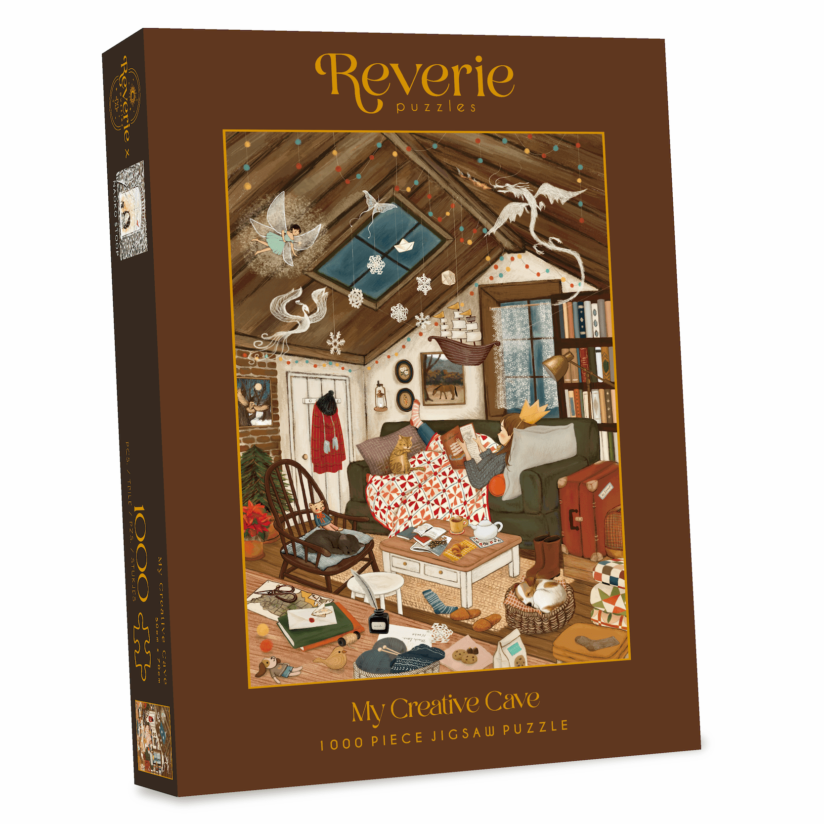 Kreatív kuckóm Reverie 1000 darabos kirakó puzzle (RE - MCC1000NS) - puzzlegarden