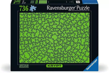 Krypt - Neon Zöld Ravensburger 736 darabos kirakó puzzle (RA - 12000276) - puzzlegarden