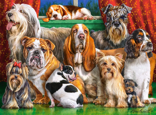 Kutya klub Castorland 3000 darabos kirakó puzzle (C - 300501) - puzzlegarden