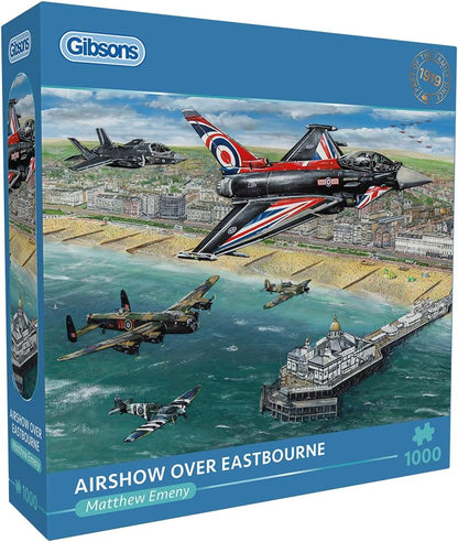 Légibemutató Eastbourne felett Gibsons 1000 darabos kirakó puzzle (G - G6413) - puzzlegarden