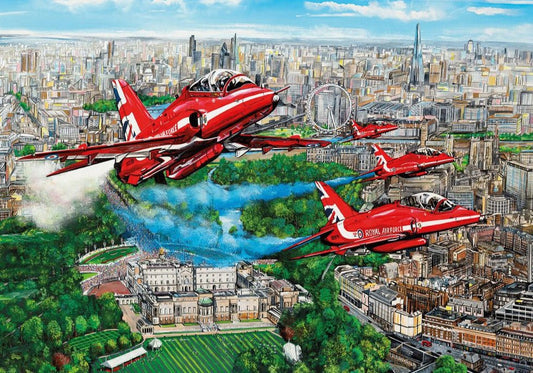 Légiparádé London felett Gibsons 1000 darabos kirakó puzzle (G - G6335) - puzzlegarden
