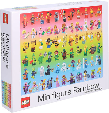 LEGO Minifigura Szivárvány Galison 1000 darabos kirakó puzzle (GA-51795 -1 9781797214382) - puzzlegarden