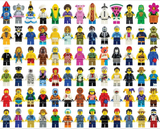 LEGO Minifigurák Galison 1000 darabos kirakó puzzle (GA - 82278) - puzzlegarden
