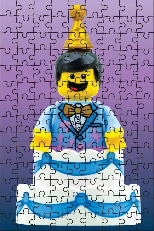 LEGO Mystery Minifigurák - kék Galison 126 darabos kirakó puzzle (GA - 9781797218823 9781797218823) - puzzlegarden