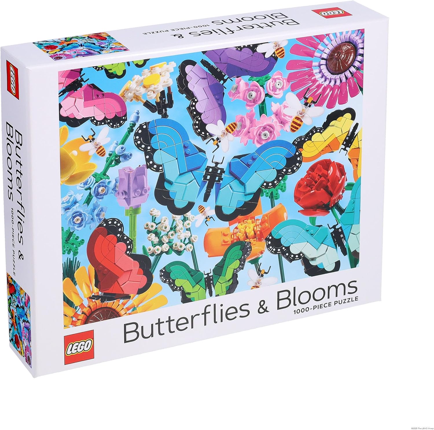LEGO – Pillangók & Virágok Galison 1000 darabos kirakó puzzle (GA-9781797233437) - puzzlegarden