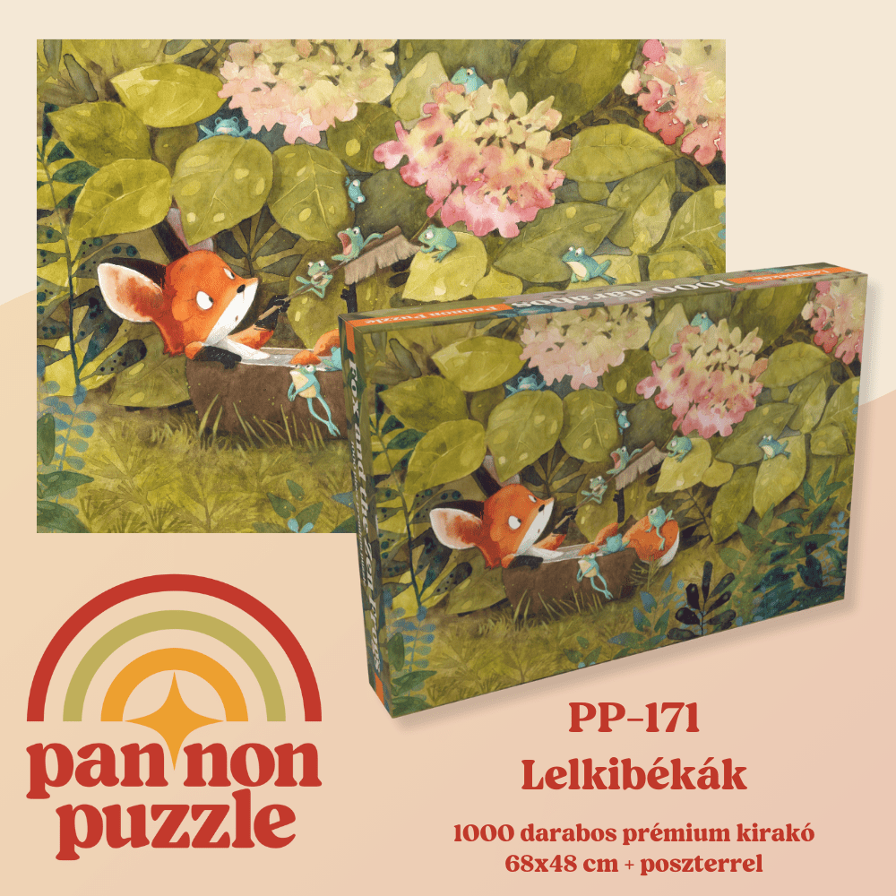 Lelkibékák Pannon Puzzle 1000 darabos kirakó puzzle (PP-171) - puzzlegarden