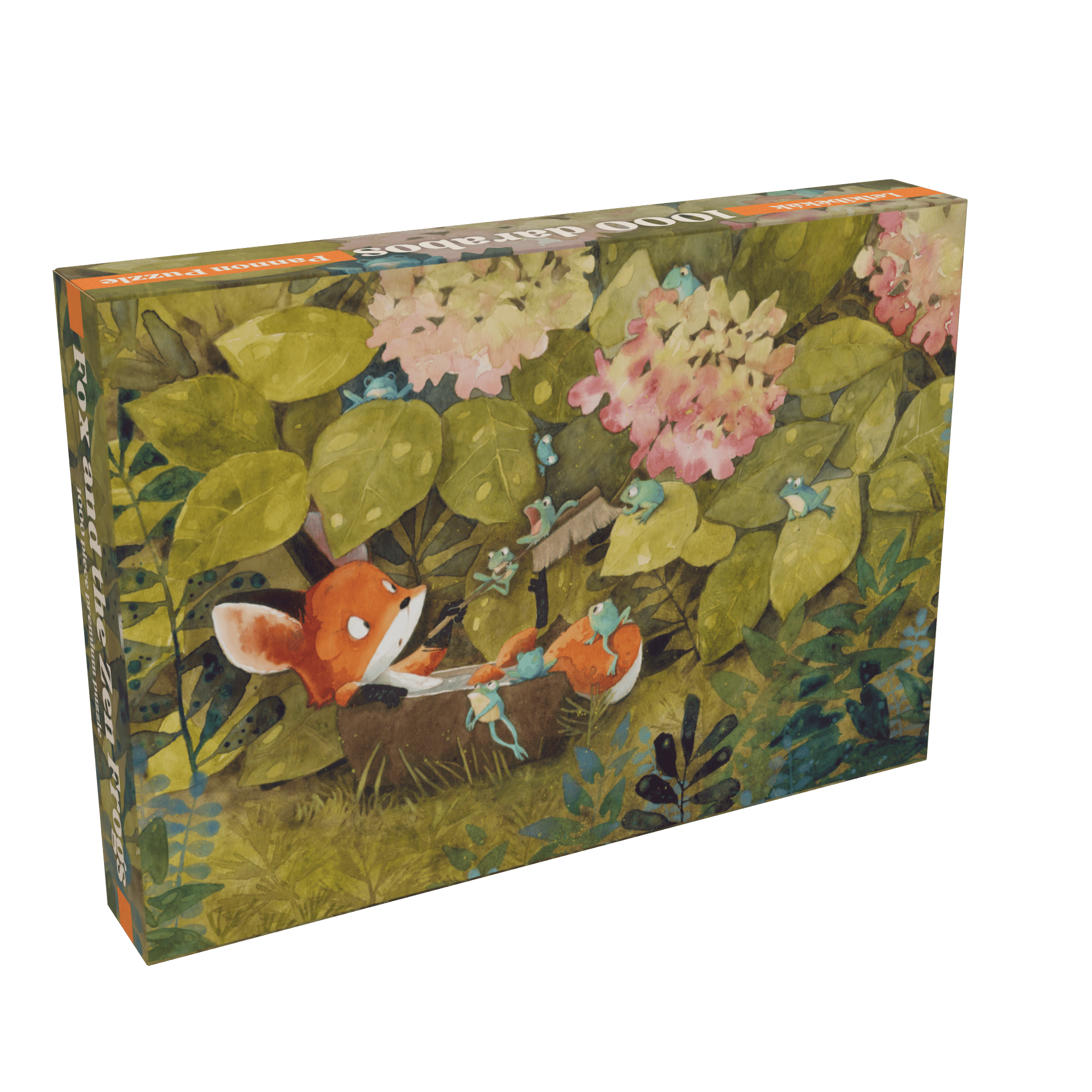 Lelkibékák Pannon Puzzle 1000 darabos kirakó puzzle (PP-171) - puzzlegarden