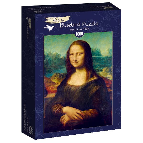 Leonardo Da Vinci - Mona Lisa Bluebird 1000 darabos kirakó puzzle (BB-60008 3663384600081) - puzzlegarden