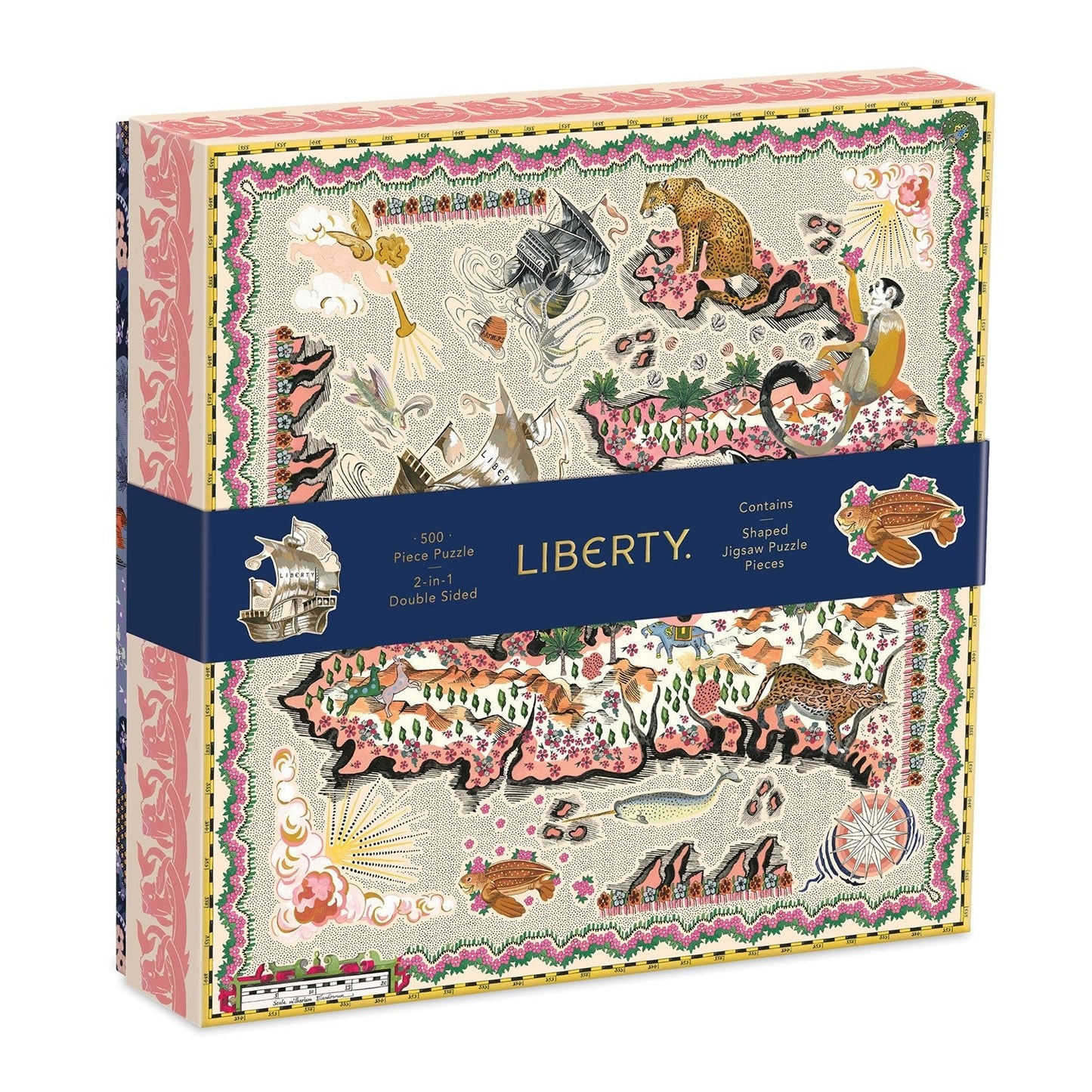 Liberty Maxine - kétoldalas Galison 500 darabos kirakó puzzle (GA - 9780735365469 9780735365469) - puzzlegarden