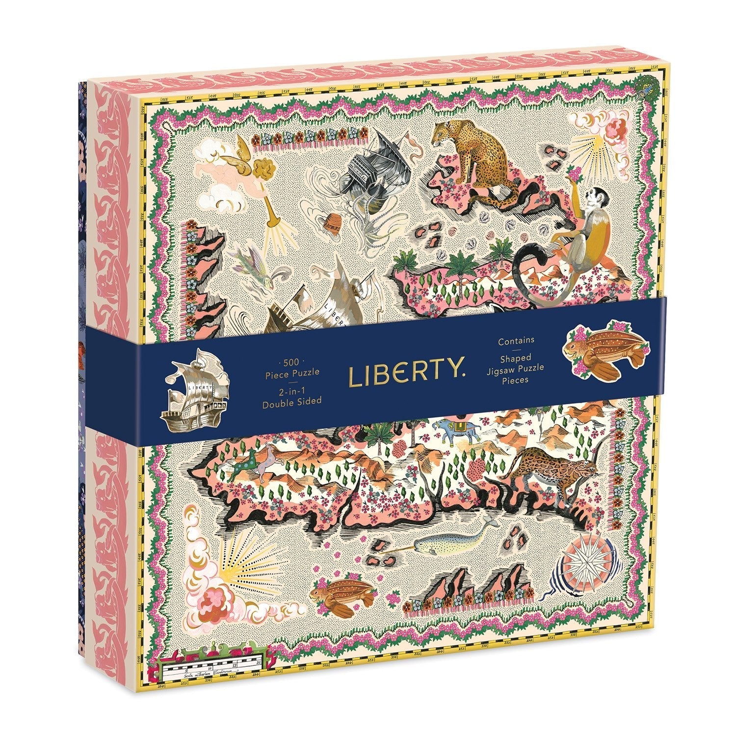 Liberty Maxine - kétoldalas Galison 500 darabos kirakó puzzle (GA - 9780735365469 9780735365469) - puzzlegarden