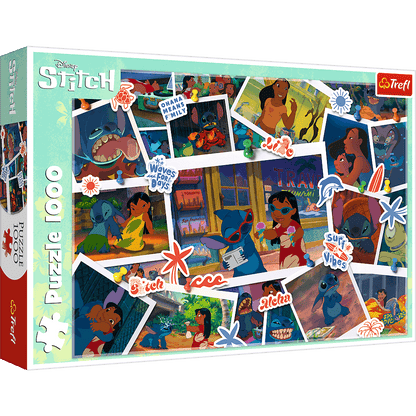 Lilo & Stitch - Kedves Emlékek Trefl 1000 darabos kirakó puzzle (TR - 10882 5900511108828) - puzzlegarden