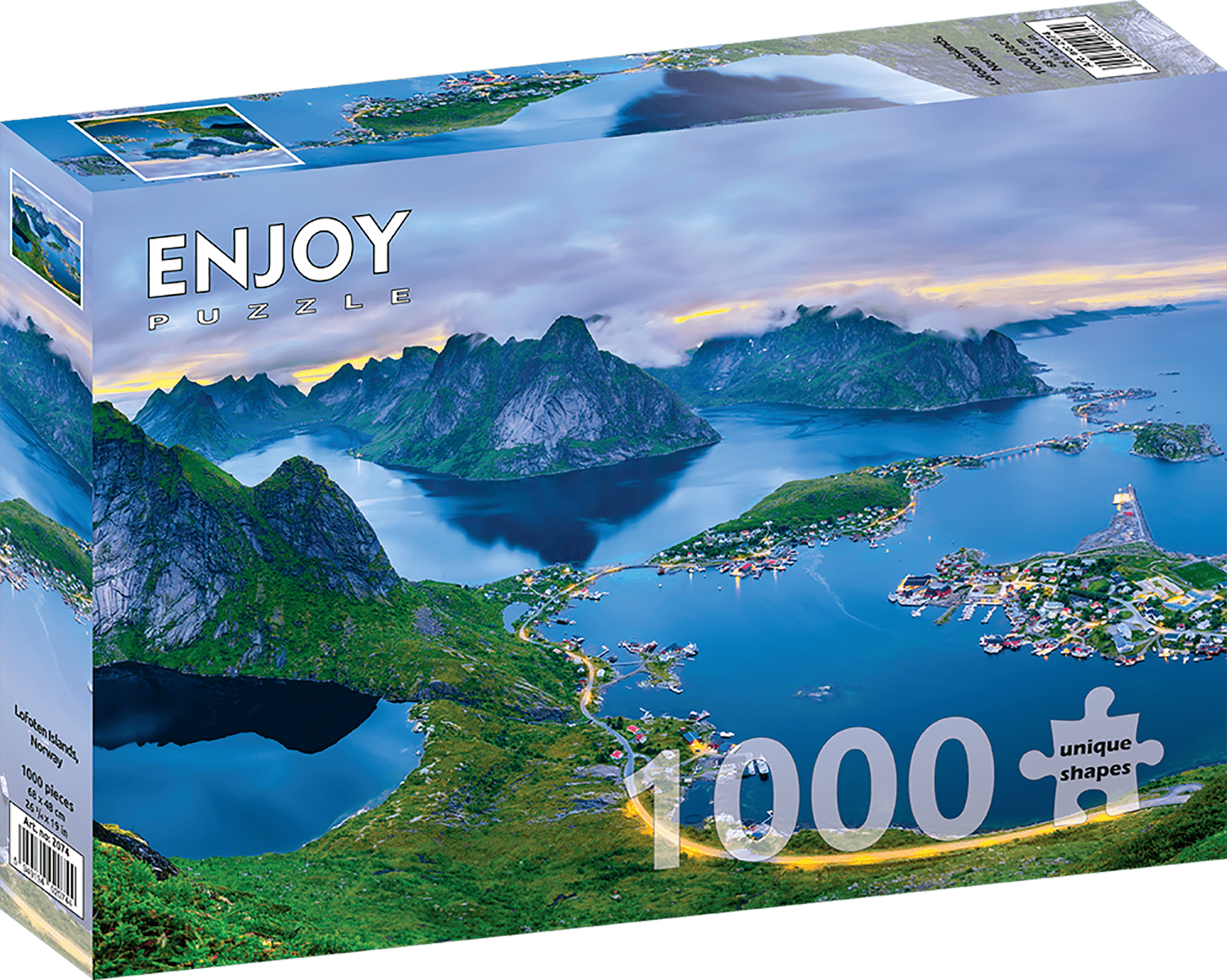 Lofoten, Norvégia Enjoy 1000 darabos kirakó puzzle (EN-2074 5949194020744) - puzzlegarden